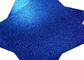 Η μπλε τέχνη χειροτεχνιών Diy ακτινοβολεί ταπετσαρία διακοσμήσεων KTV Χριστουγέννων εγγράφου καρτών προμηθευτής
